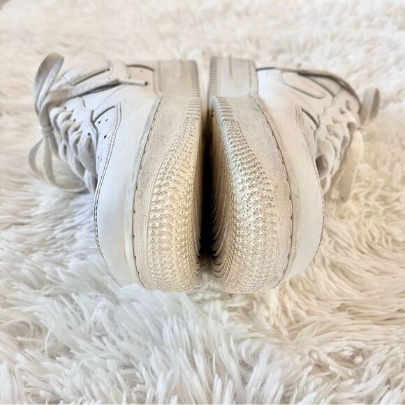 Supreme X Nike Air Force 1 low white box logo red size 8.5 men’s - Picture 5 of 8